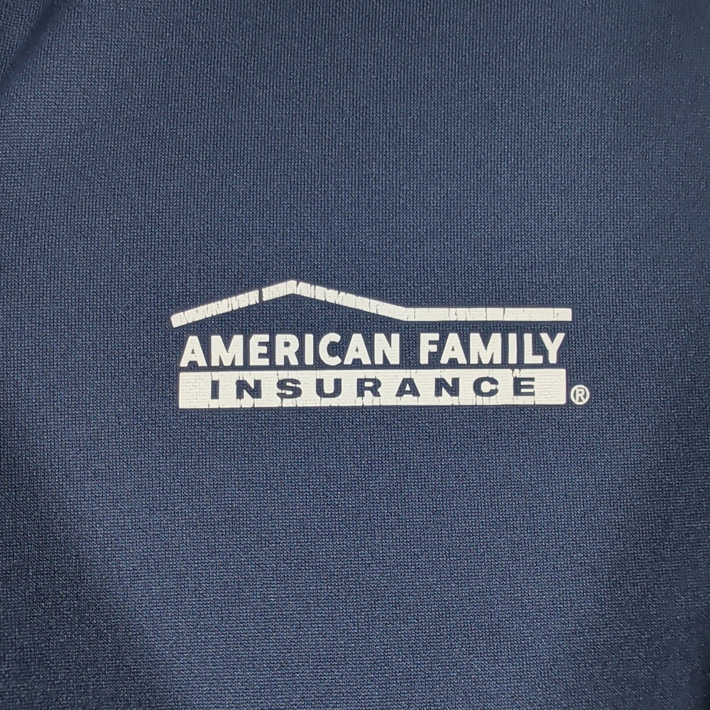 Elevate Jacket Womens M Blue American Family Insurance Full Zip Sport Activewear - Picture 4 of 11